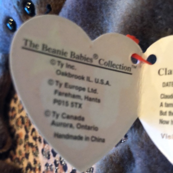 Vintage Claude Ty Beanie Baby - Picture 6 of 12